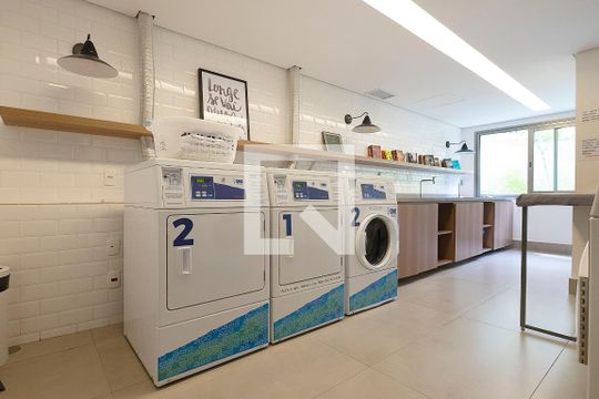 Lavanderia de apartamento à venda com 1 quarto, 44m² em Jardim Paulista, São Paulo