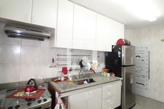Cozinha de apartamento à venda com 3 quartos, 240m² em Santa Paula, São Caetano do Sul