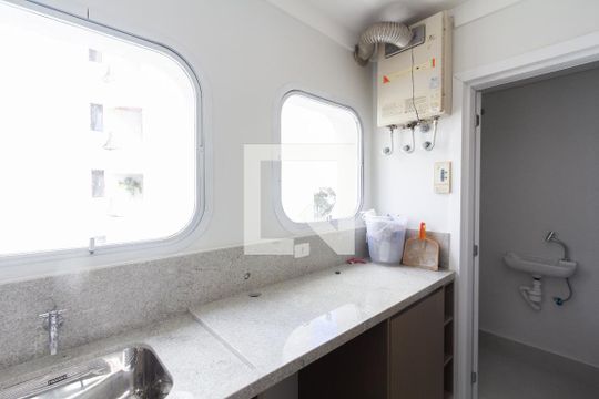 Área de Serviço de apartamento à venda com 3 quartos, 120m² em Indianópolis, São Paulo