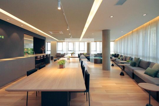 Salão de Festas de kitnet/studio à venda com 1 quarto, 40m² em Bela Vista, São Paulo