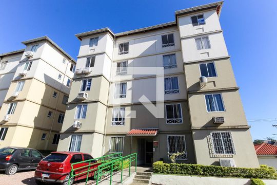 Fachada de apartamento à venda com 2 quartos, 45m² em Rubem Berta, Porto Alegre