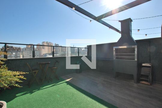 Rooftop de kitnet/studio à venda com 1 quarto, 29m² em Cidade Baixa, Porto Alegre