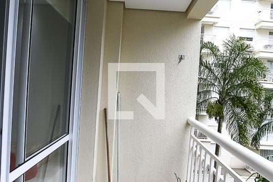 varanda de kitnet/studio para alugar com 1 quarto, 31m² em Jardim Ampliacao, São Paulo