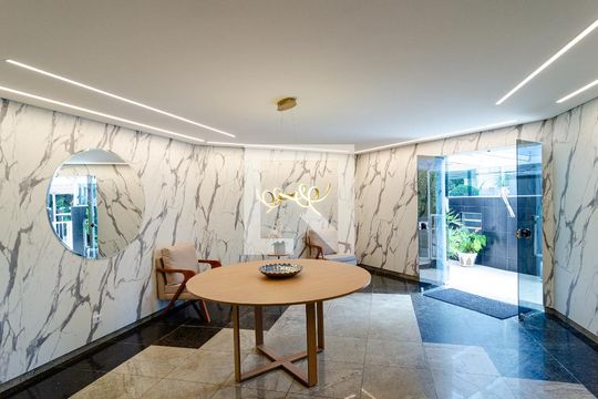 Hall de Entrada de apartamento para alugar com 3 quartos, 78m² em Vila Parque Jabaquara, São Paulo