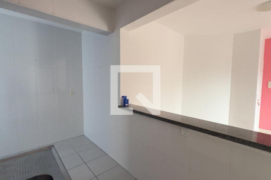 Cozinha de apartamento para alugar com 3 quartos, 98m² em Canto do Forte, Praia Grande
