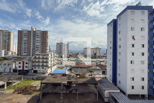 Vista do Quarto 1 de apartamento para alugar com 3 quartos, 98m² em Canto do Forte, Praia Grande