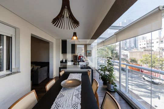 Varanda gourmet de apartamento para alugar com 2 quartos, 89m² em Tatuapé, São Paulo