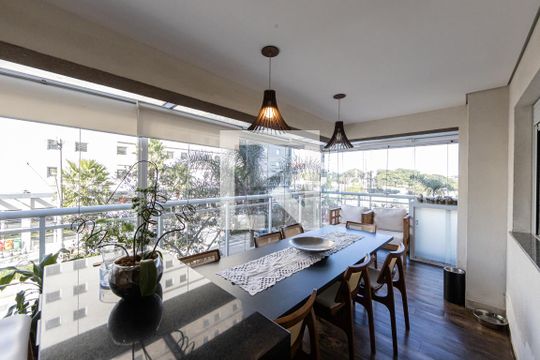 Varanda gourmet de apartamento para alugar com 2 quartos, 89m² em Tatuapé, São Paulo