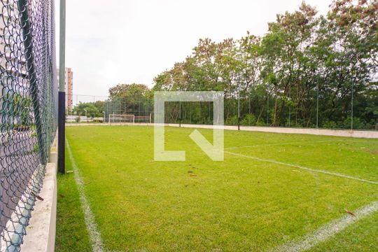 Área comum- Campo de Futebol de apartamento para alugar com 2 quartos, 80m² em Barra da Tijuca, Rio de Janeiro