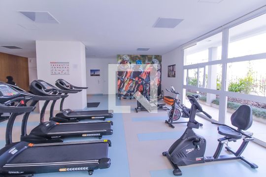 Área comum - Academia de apartamento para alugar com 2 quartos, 77m² em Vila Prudente, São Paulo