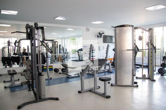 Área comum - Academia de apartamento à venda com 3 quartos, 66m² em Parque Novo Mundo, São Paulo