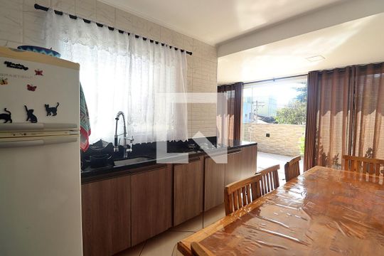 Cozinha de apartamento à venda com 2 quartos, 90m² em Parque das Nações, Santo André