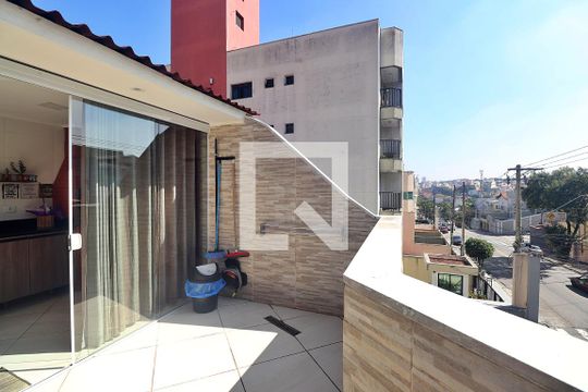 Área externa de apartamento à venda com 2 quartos, 90m² em Parque das Nações, Santo André