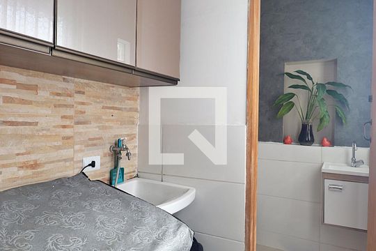 Área de Serviço de apartamento à venda com 2 quartos, 90m² em Parque das Nações, Santo André