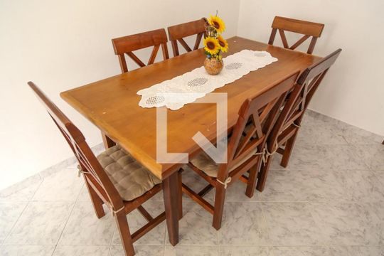 Detalhe Sala de apartamento para alugar com 1 quarto, 57m² em Boqueirão, Praia Grande