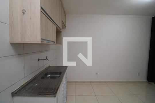 Cozinha de apartamento para alugar com 1 quarto, 30m² em Jardim Sao Cristovao, São Paulo