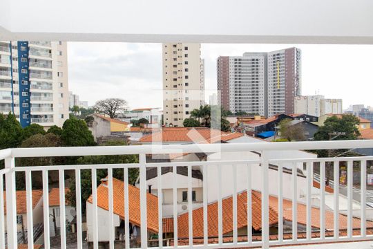 varanda de apartamento à venda com 2 quartos, 51m² em Centro, Diadema