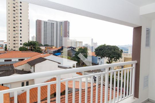 varanda de apartamento à venda com 2 quartos, 51m² em Centro, Diadema