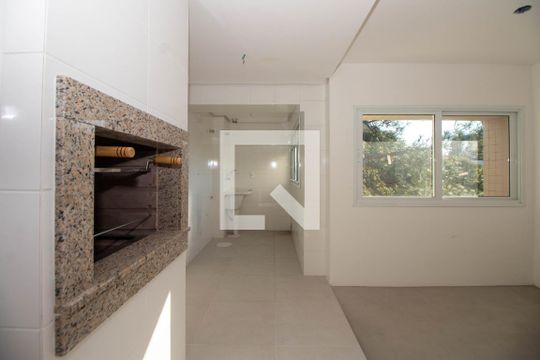 Cozinha e Área de Serviço de apartamento à venda com 2 quartos, 84m² em Bom Jesus, Porto Alegre