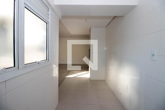 Cozinha e Área de Serviço de apartamento à venda com 2 quartos, 84m² em Bom Jesus, Porto Alegre