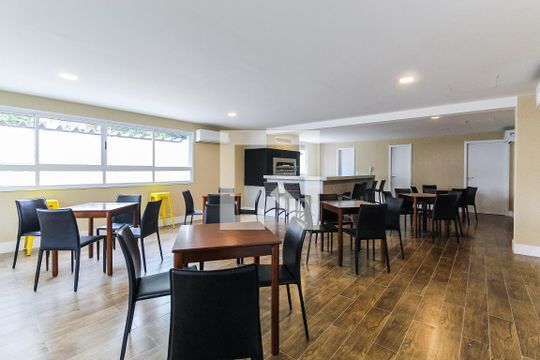 Salão de festas de apartamento à venda com 2 quartos, 57m² em Bom Jesus, Porto Alegre