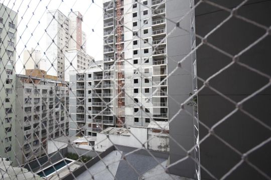 Vista de apartamento à venda com 1 quarto, 32m² em Sé, São Paulo