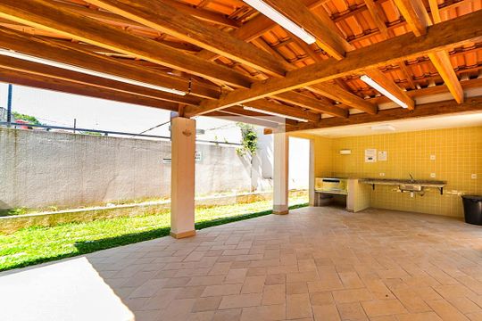 Área comum - Churrasqueira 1 de apartamento à venda com 3 quartos, 69m² em Vila Humaitá, Santo André