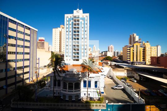 Vista da Sala de apartamento à venda com 1 quarto, 58m² em Centro, Campinas
