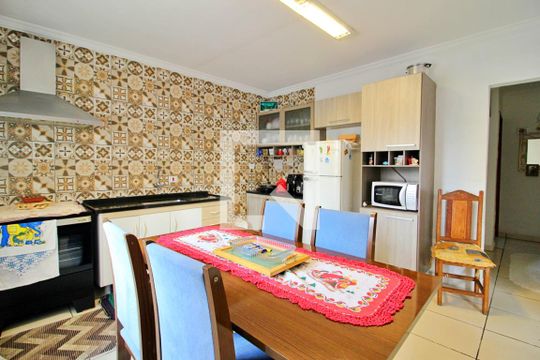 Cozinha de casa à venda com 3 quartos, 100m² em Parque das Nações, Santo André