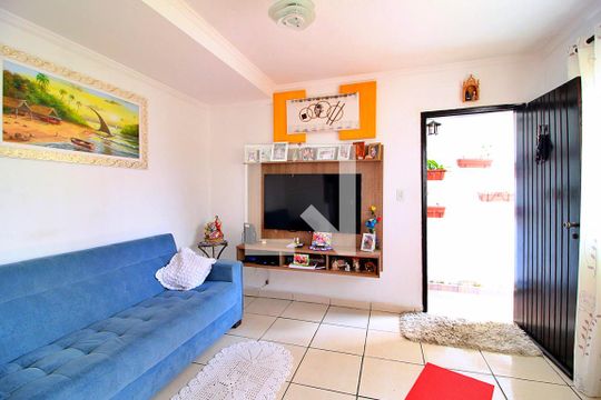 Sala de casa à venda com 3 quartos, 100m² em Parque das Nações, Santo André