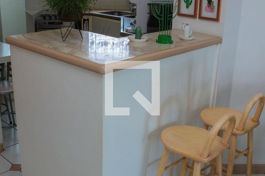 Cozinha de apartamento para alugar com 3 quartos, 91m² em Vila Gomes, São Paulo