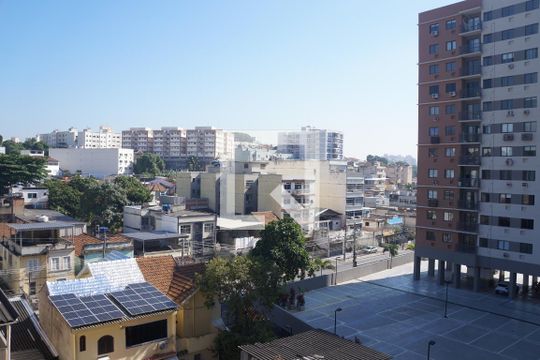 Vista Varanda de apartamento para alugar com 2 quartos, 50m² em Todos Os Santos, Rio de Janeiro