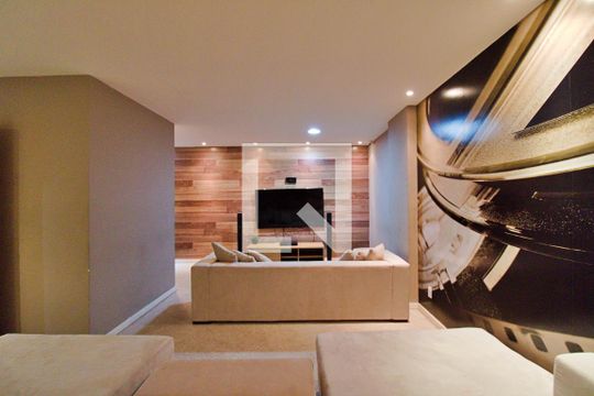 Sala de Cinema de apartamento para alugar com 2 quartos, 54m² em Jardim Caboré, São Paulo