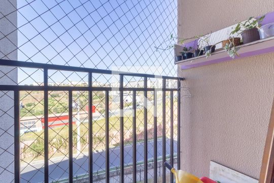 Varanda da Sala de apartamento para alugar com 3 quartos, 72m² em Paulo Vi, Belo Horizonte