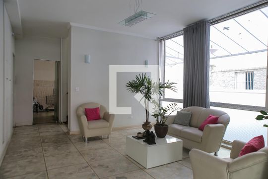 Hall de entrada de apartamento para alugar com 2 quartos, 130m² em Aparecida, Santos
