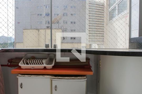 Lavanderia de apartamento para alugar com 2 quartos, 130m² em Aparecida, Santos