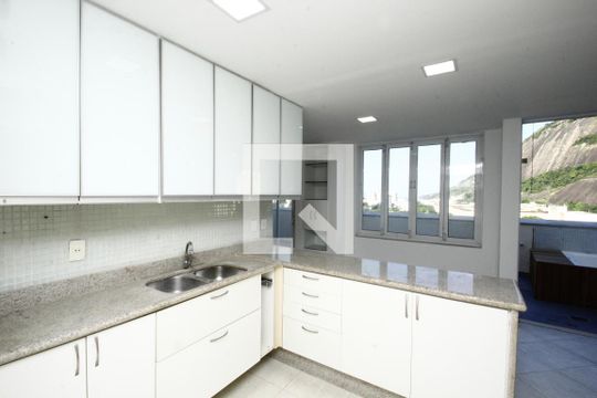 Cozinha de apartamento à venda com 2 quartos, 150m² em Botafogo, Rio de Janeiro