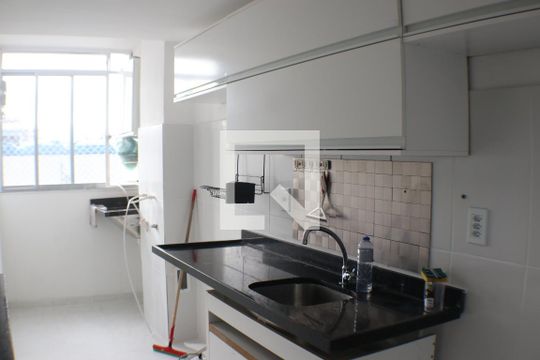 Cozinha de apartamento à venda com 2 quartos, 50m² em Taquara, Rio de Janeiro