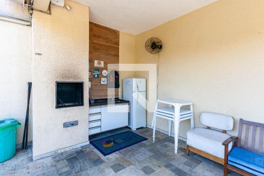 Área comum - Churrasqueira de apartamento para alugar com 2 quartos, 49m² em Jardim Imperador (zona Leste), São Paulo