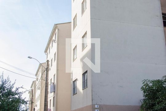 Fachada do bloco de apartamento à venda com 2 quartos, 51m² em Estância Velha, Canoas