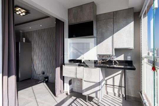 Varanda de apartamento à venda com 1 quarto, 35m² em Cambuci, São Paulo