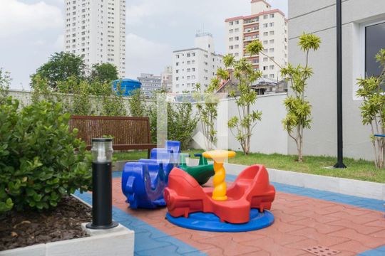 Área comum - Playground de apartamento à venda com 1 quarto, 35m² em Cambuci, São Paulo
