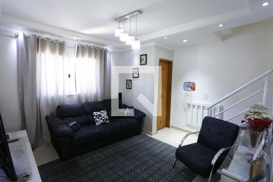 Sala de casa de condomínio à venda com 2 quartos, 133m² em Jardim Ponte Rasa, São Paulo
