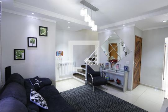 Sala de casa de condomínio à venda com 2 quartos, 133m² em Jardim Ponte Rasa, São Paulo
