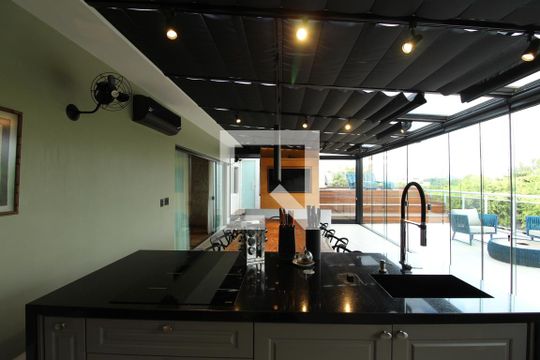 Área Gourmet de apartamento à venda com 5 quartos, 385m² em Recreio dos Bandeirantes, Rio de Janeiro