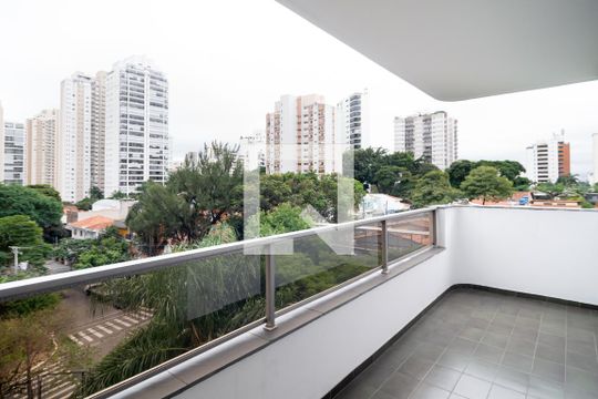 Varanda de apartamento à venda com 3 quartos, 212m² em Campo Belo, São Paulo