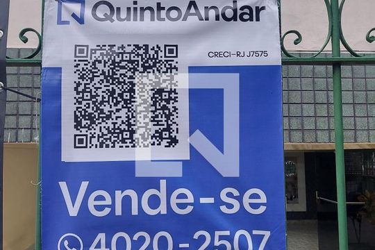 Plaquinha QuintoAndar de apartamento à venda com 2 quartos, 68m² em Todos Os Santos, Rio de Janeiro
