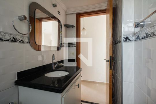 Banheiro Social de apartamento à venda com 2 quartos, 60m² em Vila Aricanduva, São Paulo