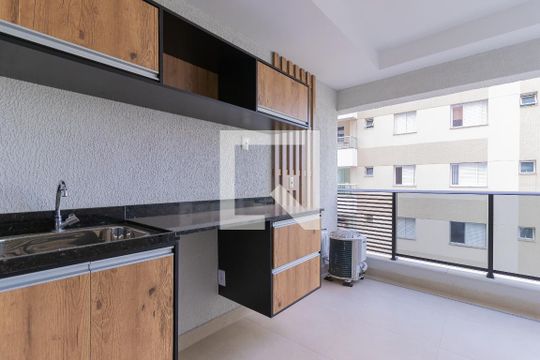 Varanda gourmet de apartamento para alugar com 1 quarto, 39m² em Altos do Esplanada, São José dos Campos