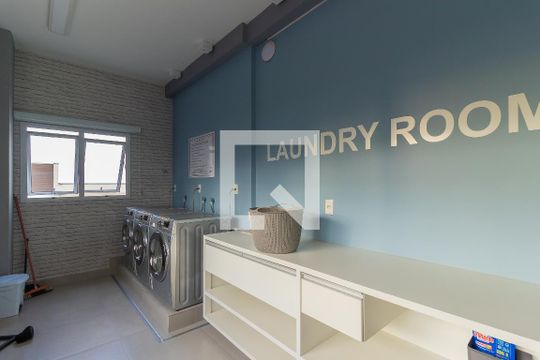 Área comum - lavanderia de apartamento para alugar com 1 quarto, 39m² em Altos do Esplanada, São José dos Campos